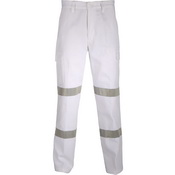 DOUBLE HOOPS TAPED CARGO PANTS.