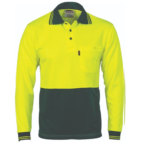 Yellow/Bottle Green XS