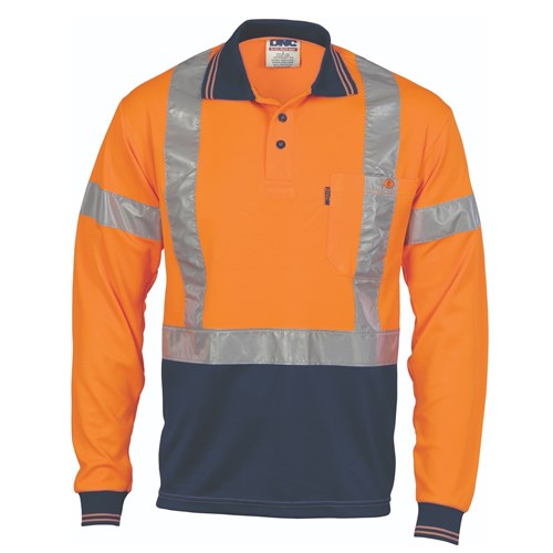 Orange/Navy XS