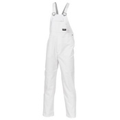 B&B Overalls Cotton Drill White 77R