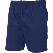 Drill Elastic Drawstring Shorts