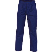 Polyester Cotton Pleat Front Work Pants