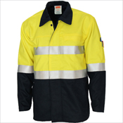 Patron Saint Flame Retardant Two Tone Drill ARC Rated Welder's Jacket with LOXY F/R Tape