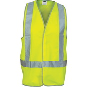 D/N Cross Back Safety Vests Yellow S