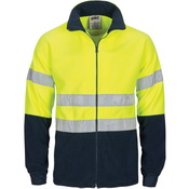 Full Zip Polar Fleece G-Tape Yellow/Navy XS