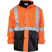 HiVis Two Tone Quilted Jacket with 3M R/Tape