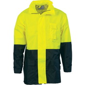 HiVis Two Tone Light weight Rain Jacket