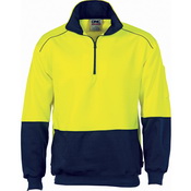 HiVis Two Tone 1/2 Zip Reflective Piping
Sweat Shirt