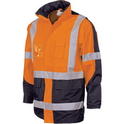 HiVis 2 Tone Cross Back D/N “2 in 1” Contrast Rain Jacket