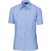 Ladies Regular Collar, Side Splits, Single Pocket - Short Sleeve