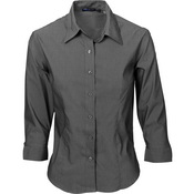 Ladies Premier Stretch Poplin Business Shirts - 3/4 Sleeve