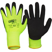 HiVis Cut5 - Nitrile Sandy Finish