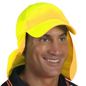 HiVis Cap with Flap