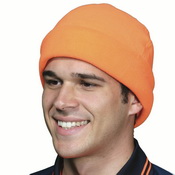 HiVis micro fleece beanie